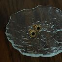 czarne kolczyki pozłacany złote z onyksami