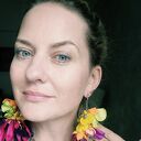 Kolorowe kolczyki kwiaty - lekkie i ręcznie robione
