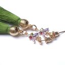  boho dragonfly /oliwki / - kolczyki
