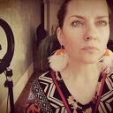 Kolczyki zwariowane, bujne i długie - boho folk z frędzlami z piór