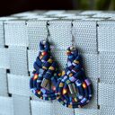 Kolczyki boho gipsy plait