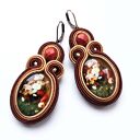 Autumn kolczyki sutaszowe