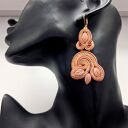 Almond Leaves kolczyki sutasz