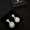 Kolczyki z Perełkami i Kryształkami - Idealne na Ślub i Wieczór Panieński