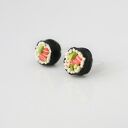 Sushi - lekkie i oryginalne kolczyki wkręty