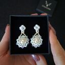 Kolczyki z Perełkami i Kryształkami - Idealne na Ślub i Wieczór Panieński