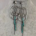 Długie kolczyki z turkusu