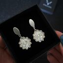 Kolczyki „Crystal Maxima” z Kryształków Preciosa i Koralików Miyuki