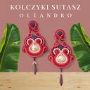 Kolczyki sutasz oleandro
