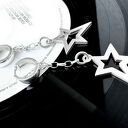 Kolczyki gwiazdki Rockstar light