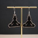 Kolczyki stal chirurgiczna - joga