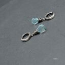 Akwamaryn - kolczyki 020