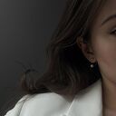 perły kolczyki złote z kulkami i perłami