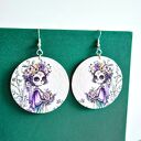 Kolczyki wiszące - Día de los Muertos