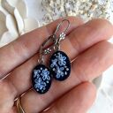 Kolczyki Niezapominajki nocą małe