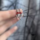 Kolczyki Crystal & Red Accent