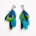 Ręcznie robione klipsy - pióra | lekkość, styl i oryginalność Szukasz wyjątkowej