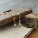 Kolczyki z perłą - Earth