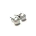Alloys Collection /pearls/siwy/ - kolczyki