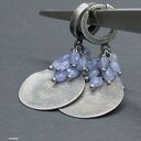 Tanzanit - kolczyki 04