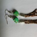 kolczyki długie kolorowe lekkie hindi etno boho