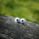 Sztyfty księżyce z lapisem lazuli