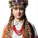 Kolczyki wiszące Łowickie Kwiaty Ludowe Love