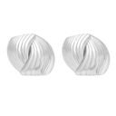 Srebrne retro kolczyki