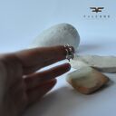 Kolczyki Opalitowe Latarenki - srebro 925 i cytrynowo-niebieskie opality