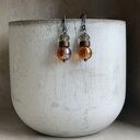 Kolczyki Miód i Wrzos