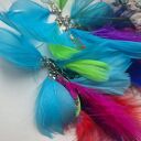 Kolczyki pióra lekkie