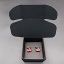 Kolczyki drewniane WISIENKI