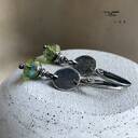 Kolczyki Zielone Latarenki