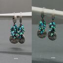 Turkusy - kolczyki 018