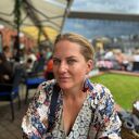 Kolczyki koła boho Ruda Klara - turkus i zieleń, lekkie handmade