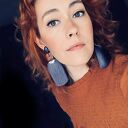 Kolczyki Manuela z chwostami w kolorze marengo