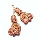 Almond Leaves kolczyki sutasz