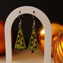 Kolczyki - stal chirurgiczna - choinki