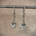 Kolczyki grona z topazem