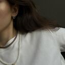 Złote kolczyki serca