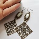 Kolczyki etno boho lekkie - box x1
