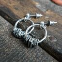 kolczyki koła ze srebra -