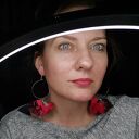 Kolczyki kwiatowe koła boho - lekkie, długie na ślub i letnie stylizacje