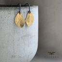 Kolczyki Złote Piórka