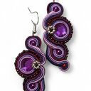 Kolczyki sutasz Nane Sutasz rękodzieło