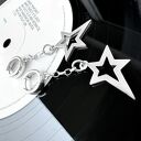 Kolczyki gwiazdki Rockstar light