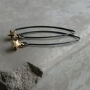 Kolczyki Golden Star "Wish"