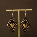 Kolczyki stal chirurgiczna - serca