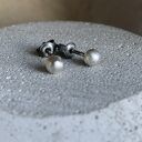 Kolczyki Srebrna Rosa (sztyfty)