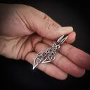 Kolczyki lub klipsy srebrne - Asymetryczne trójkąty